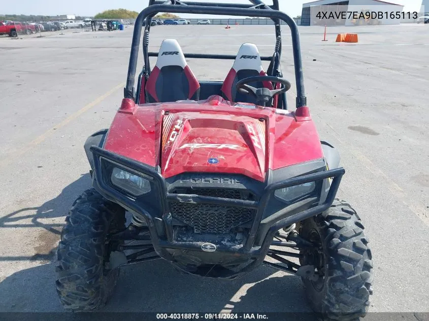 2013 Polaris Rzr 800 S VIN: 4XAVE7EA9DB165113 Lot: 40318875