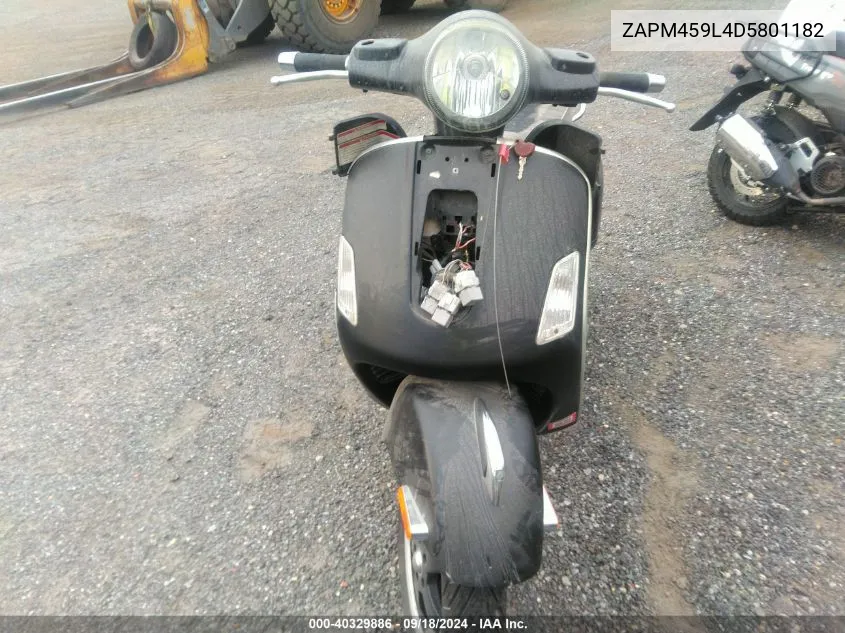 ZAPM459L4D5801182 2013 Vespa Gts 300 Super