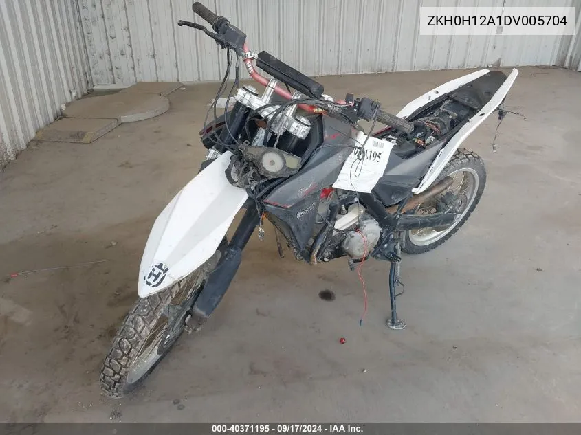 2013 Husqvarna Tr650 Strada VIN: ZKH0H12A1DV005704 Lot: 40371195