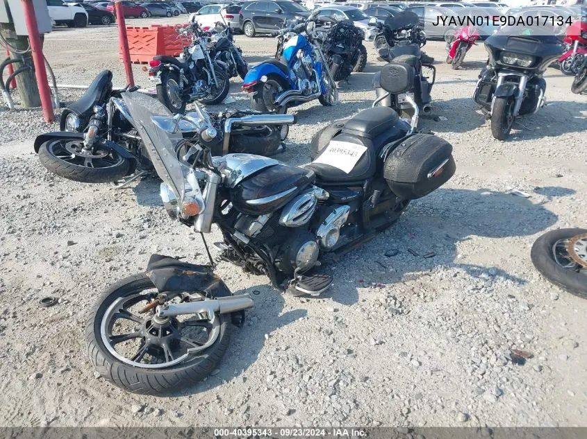 2013 Yamaha Xvs950 A/Ct VIN: JYAVN01E9DA017134 Lot: 40395343