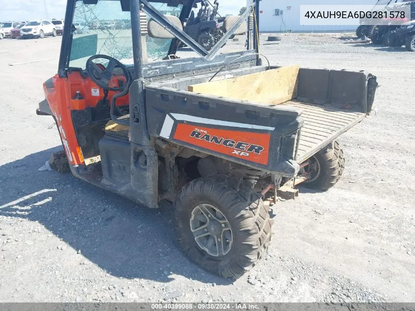 2013 Polaris Ranger 900 Xp Eps VIN: 4XAUH9EA6DG281578 Lot: 40399088