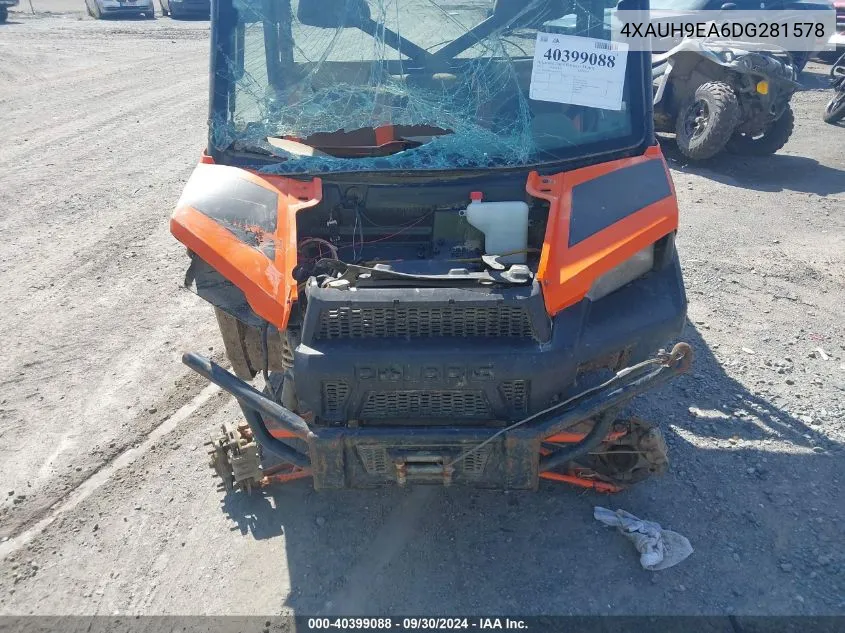 2013 Polaris Ranger 900 Xp Eps VIN: 4XAUH9EA6DG281578 Lot: 40399088