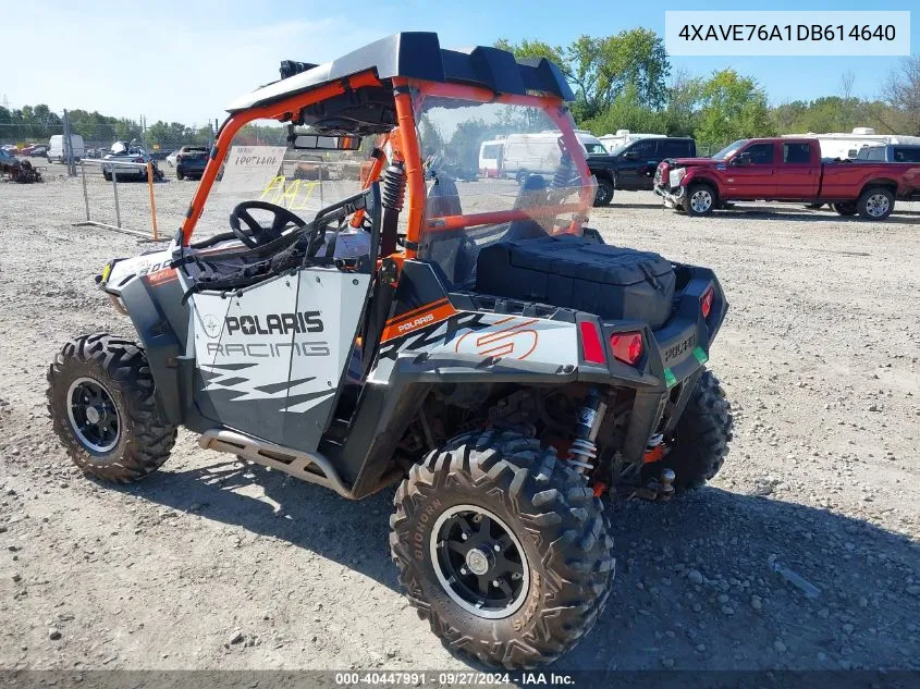 2013 Polaris Rzr 800 S VIN: 4XAVE76A1DB614640 Lot: 40447991