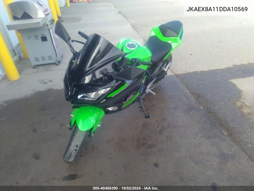 2013 Kawasaki Ex300 A VIN: JKAEX8A11DDA10569 Lot: 40488390