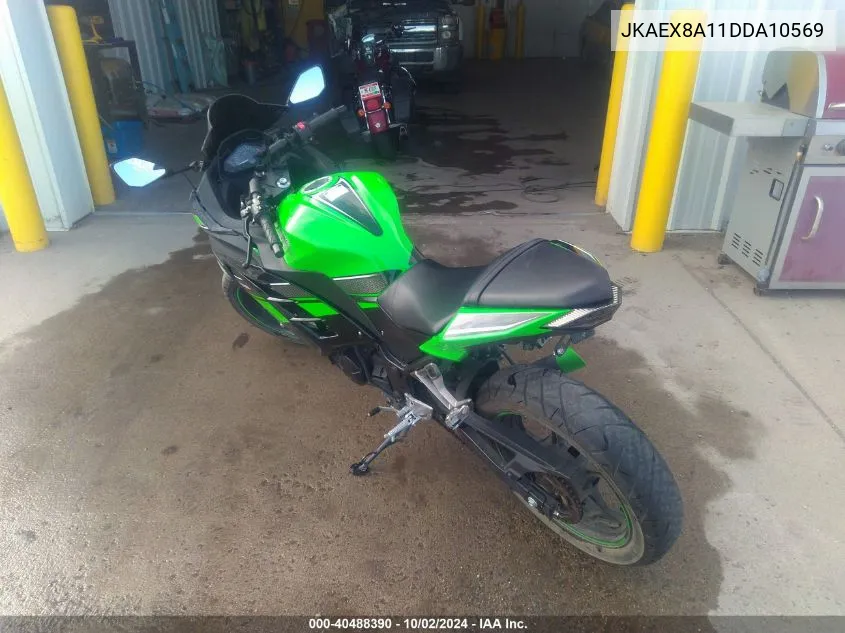 2013 Kawasaki Ex300 A VIN: JKAEX8A11DDA10569 Lot: 40488390