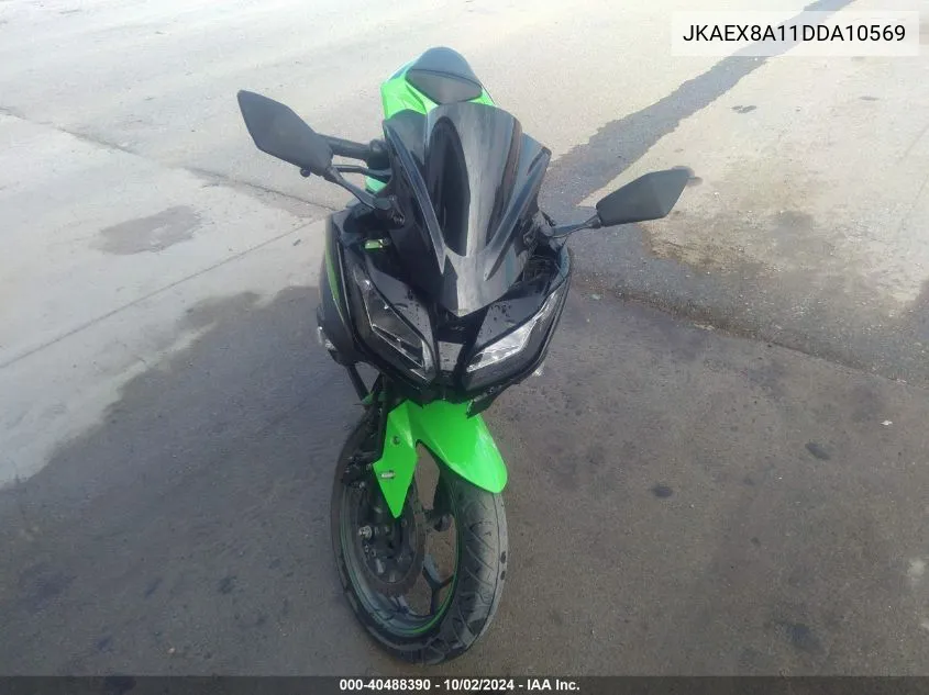 2013 Kawasaki Ex300 A VIN: JKAEX8A11DDA10569 Lot: 40488390