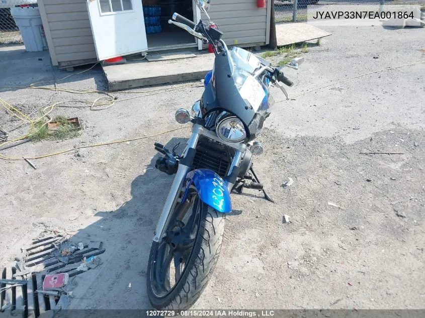 JYAVP33N7EA001864 2014 Yamaha Xvs1300 Cu