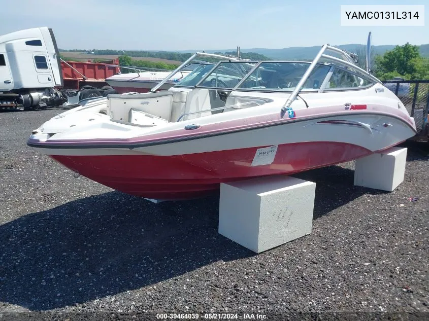 2014 Yamaha Open Boat VIN: YAMC0131L314 Lot: 39464039