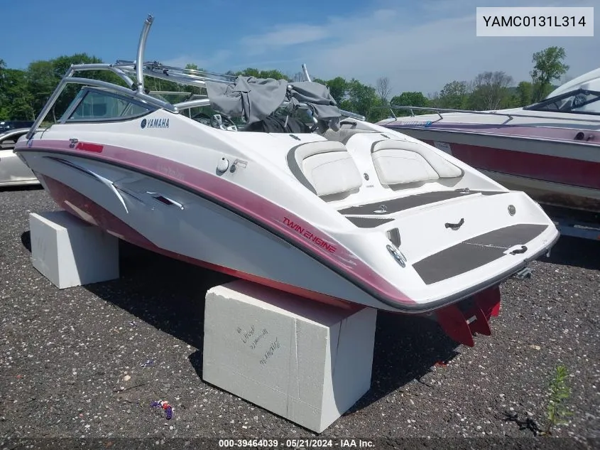 2014 Yamaha Open Boat VIN: YAMC0131L314 Lot: 39464039