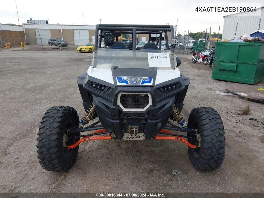 4XA6T1EA2EB190864 2014 Polaris Rzr 4 1000 Xp