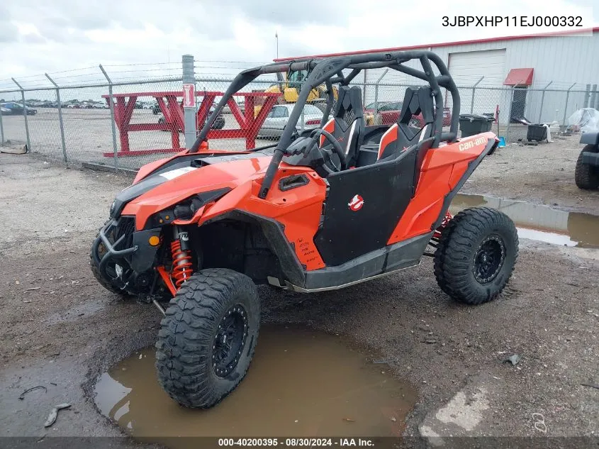 3JBPXHP11EJ000332 2014 Can-Am Maverick 1000R X Rs Dps