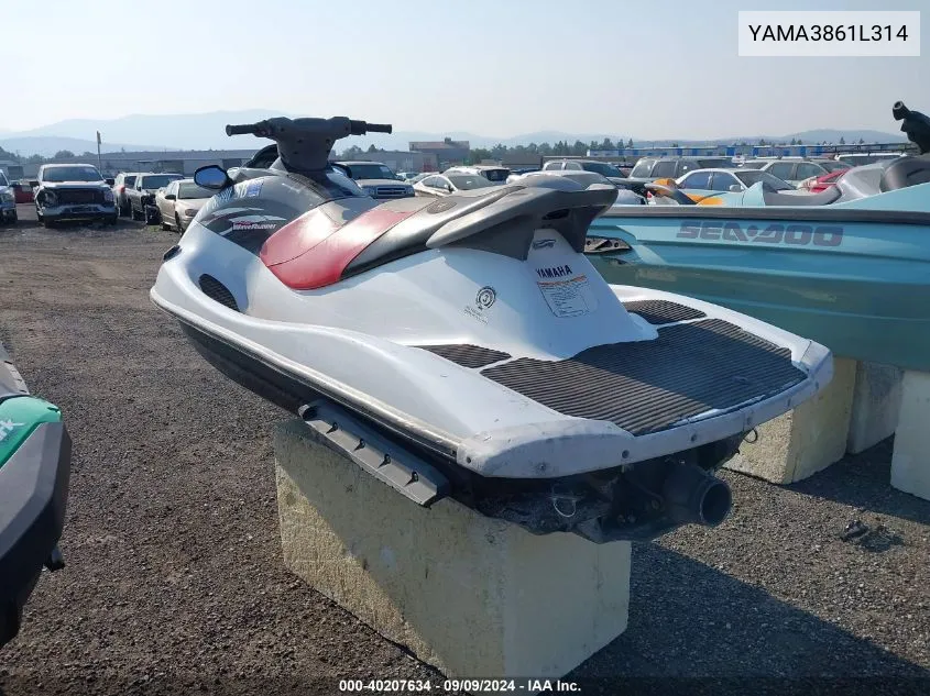 YAMA3861L314 2014 Yamaha Wave Runner Vx 110 Sport