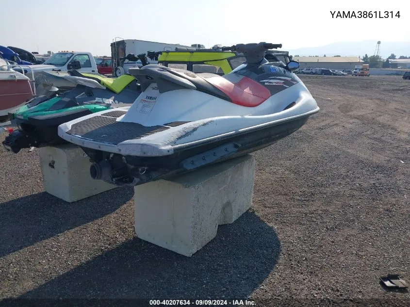 YAMA3861L314 2014 Yamaha Wave Runner Vx 110 Sport