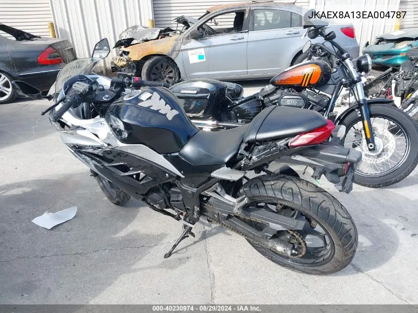 2014 Kawasaki Ex300 A VIN: JKAEX8A13EA004787 Lot: 40230974