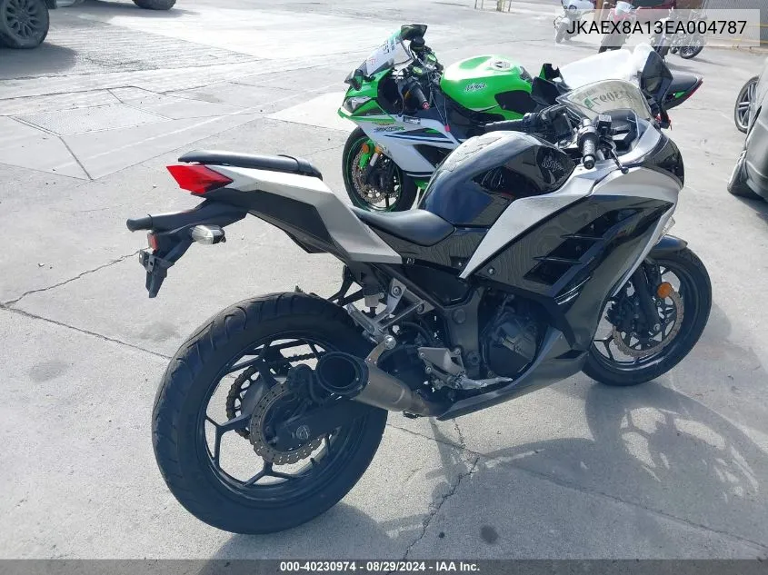 2014 Kawasaki Ex300 A VIN: JKAEX8A13EA004787 Lot: 40230974