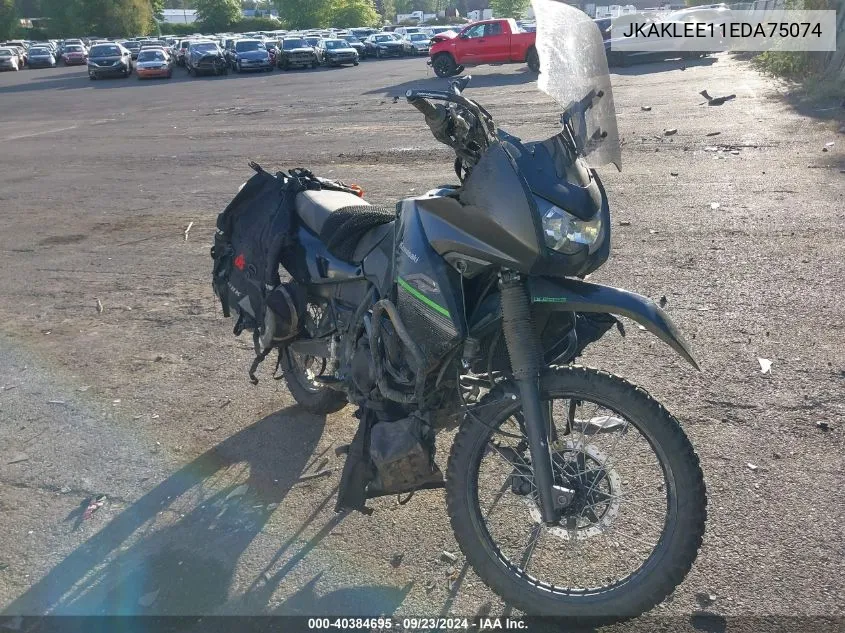 JKAKLEE11EDA75074 2014 Kawasaki Kl650 E