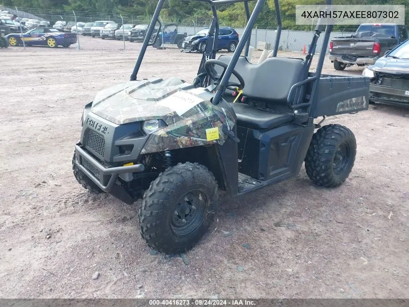 2014 Polaris Ranger 570 VIN: 4XARH57AXEE807302 Lot: 40416273