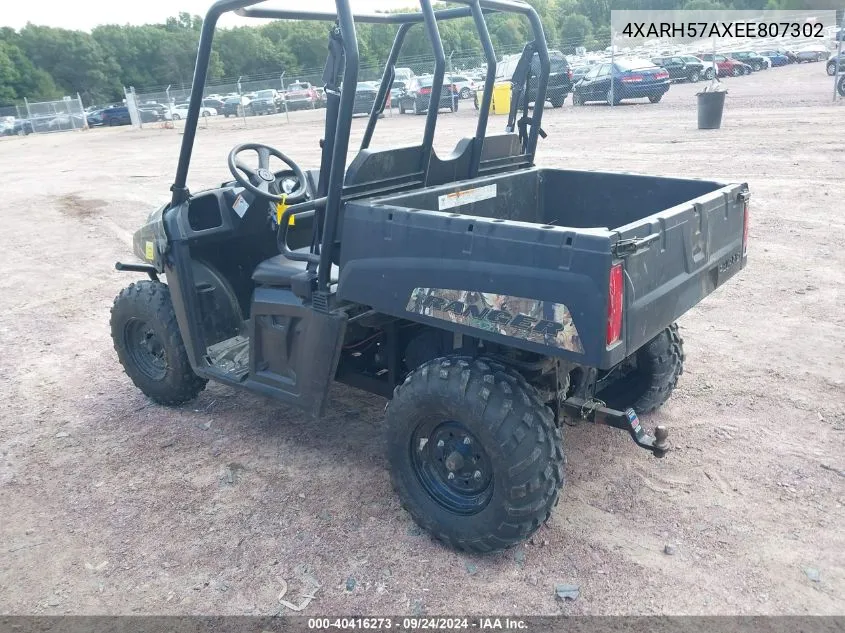 2014 Polaris Ranger 570 VIN: 4XARH57AXEE807302 Lot: 40416273