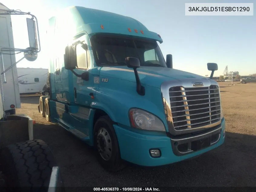 3AKJGLD51ESBC1290 2014 Freightliner Cascadia 125