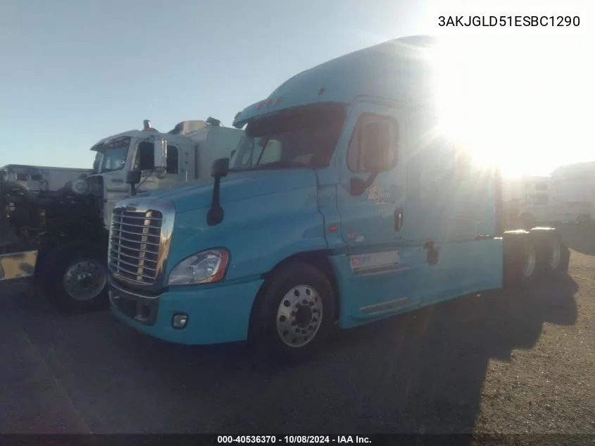 3AKJGLD51ESBC1290 2014 Freightliner Cascadia 125