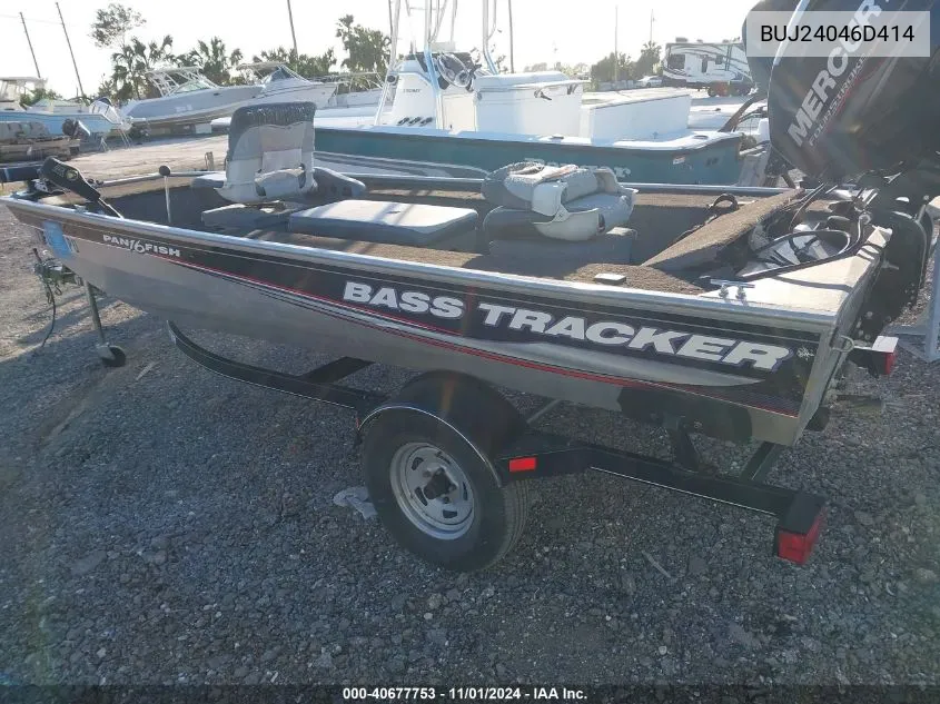 2014 Tracker Other VIN: BUJ24046D414 Lot: 40677753