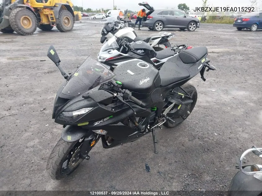 JKBZXJE19FA015292 2015 Kawasaki Zx636 E