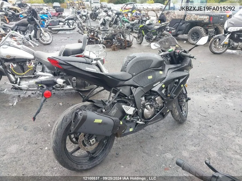 JKBZXJE19FA015292 2015 Kawasaki Zx636 E