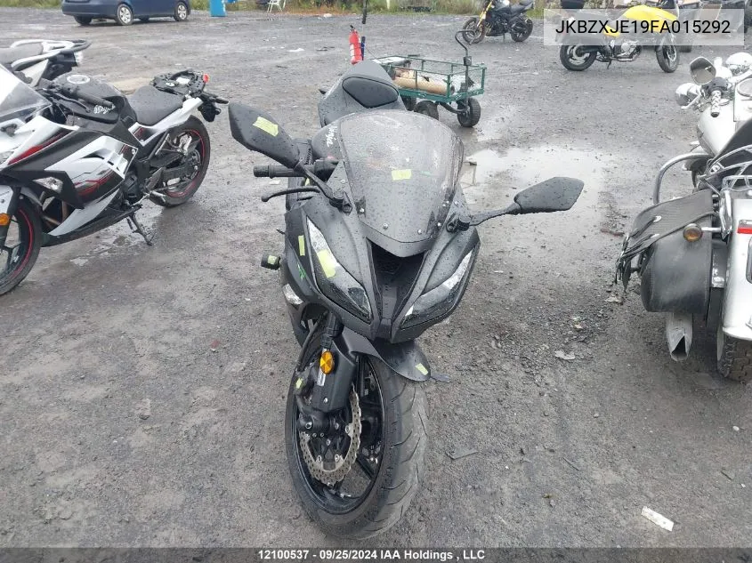 JKBZXJE19FA015292 2015 Kawasaki Zx636 E