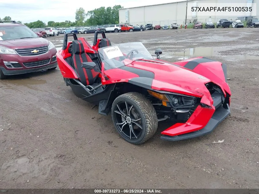 57XAAPFA4F5100535 2015 Polaris Slingshot Sl