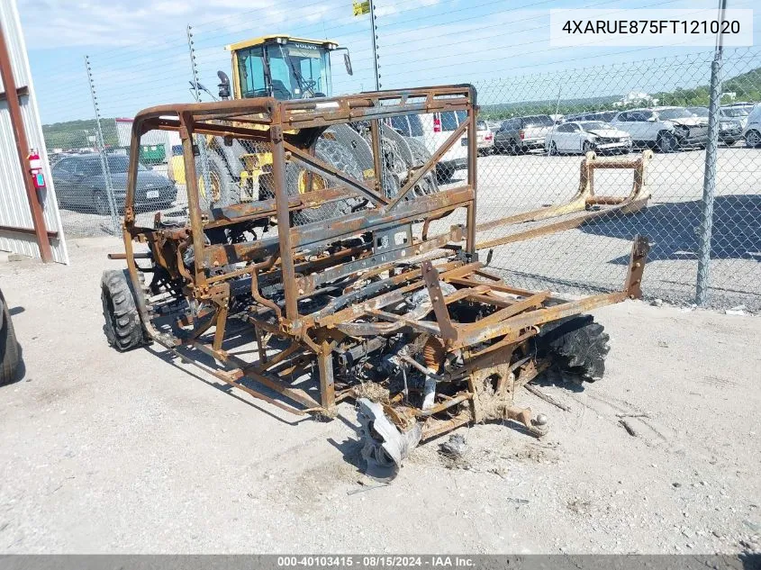 2015 Polaris Ranger Crew 900 Eps VIN: 4XARUE875FT121020 Lot: 40103415