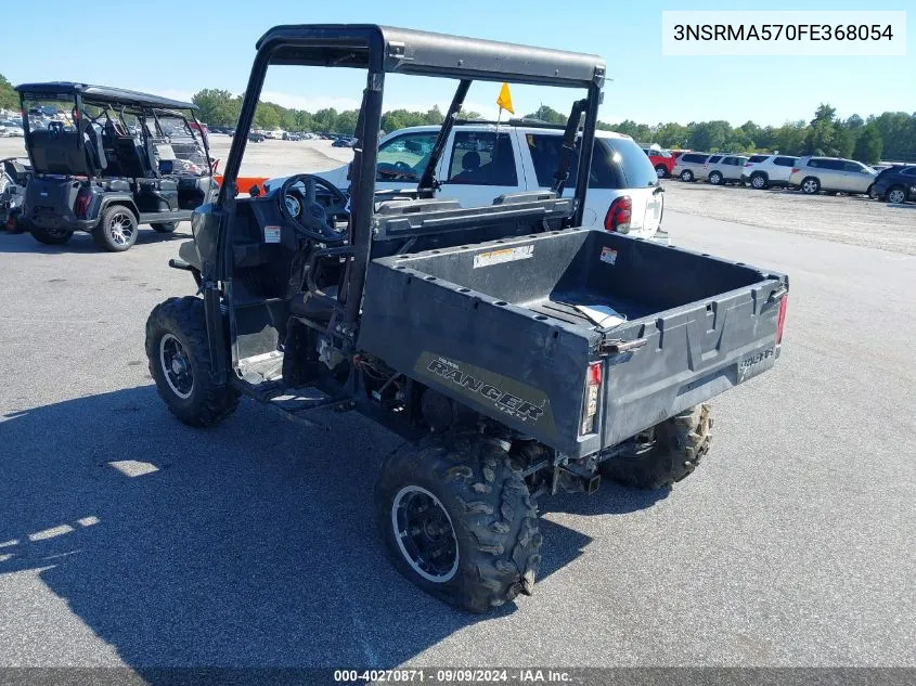 2015 Polaris Ranger 570 VIN: 3NSRMA570FE368054 Lot: 40270871