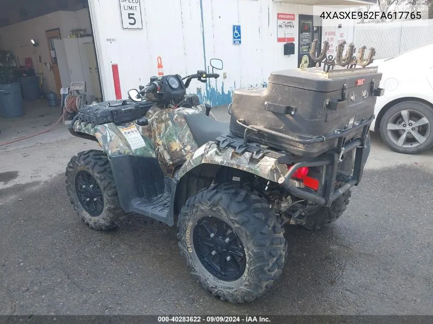 4XASXE952FA617765 2015 Polaris Sportsman Xp 1000