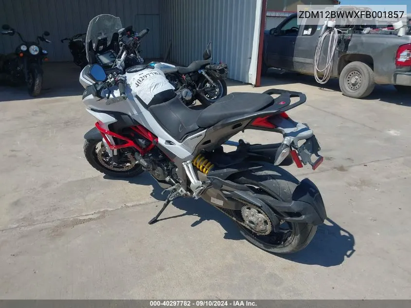 ZDM12BWWXFB001857 2015 Ducati Multistrada 1200/1200 S/Pikes Peak