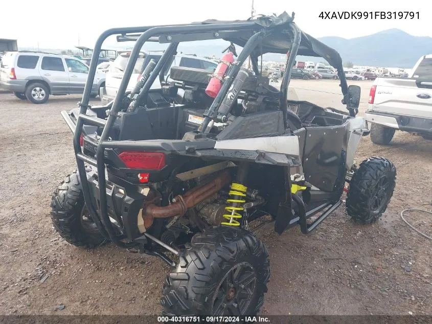 4XAVDK991FB319791 2015 Polaris Rzr Xp 1000 Eps