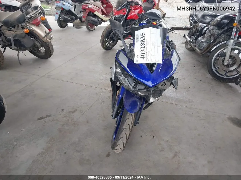 MH3RH06Y9FK006942 2015 Yamaha Yzfr3