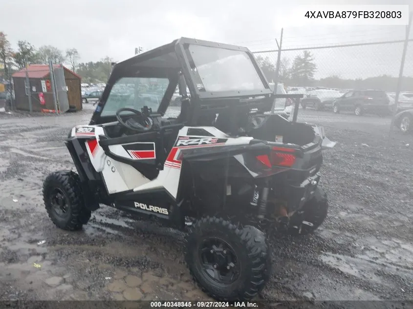 4XAVBA879FB320803 2015 Polaris Rzr S 900