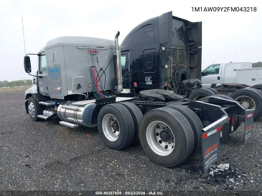 1M1AW09Y2FM043218 2015 Mack 600 Cxu600