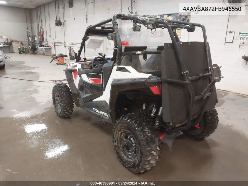 4XAVBA872FB946550 2015 Polaris Rzr S 900