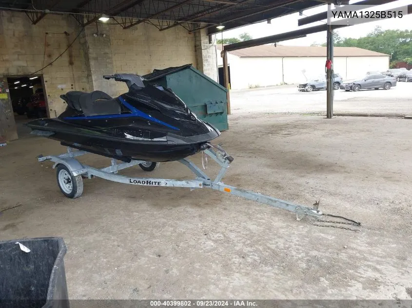 2015 Yamaha Vxr VIN: YAMA1325B515 Lot: 40399802