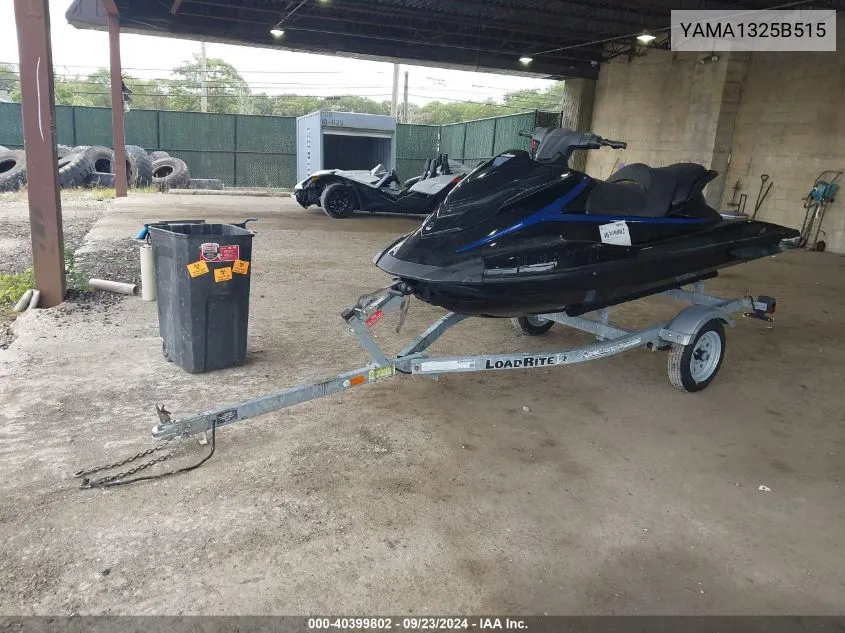 2015 Yamaha Vxr VIN: YAMA1325B515 Lot: 40399802