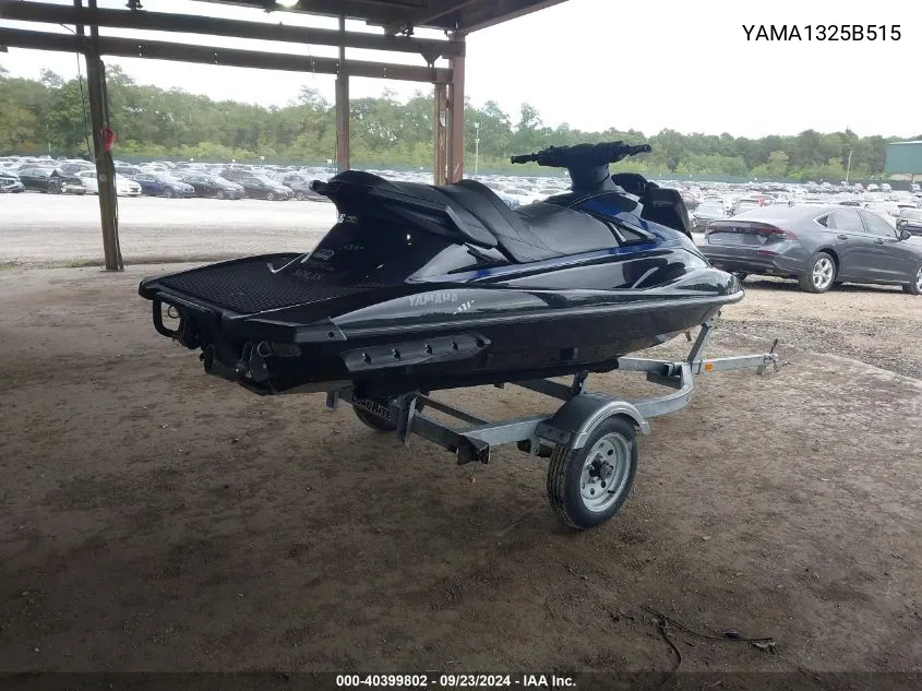 2015 Yamaha Vxr VIN: YAMA1325B515 Lot: 40399802