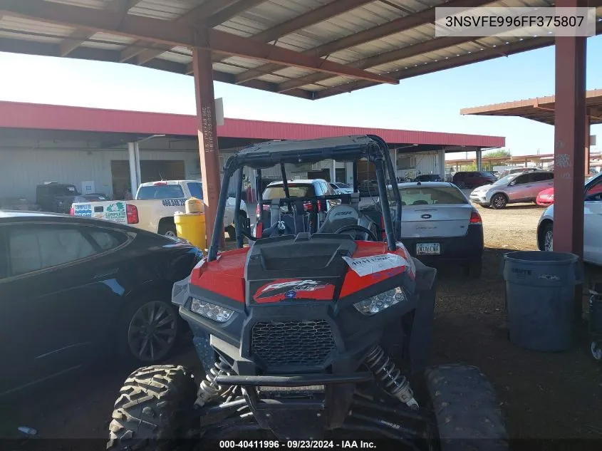 2015 Polaris Rzr Xp 4 1000 Eps VIN: 3NSVFE996FF375807 Lot: 40411996