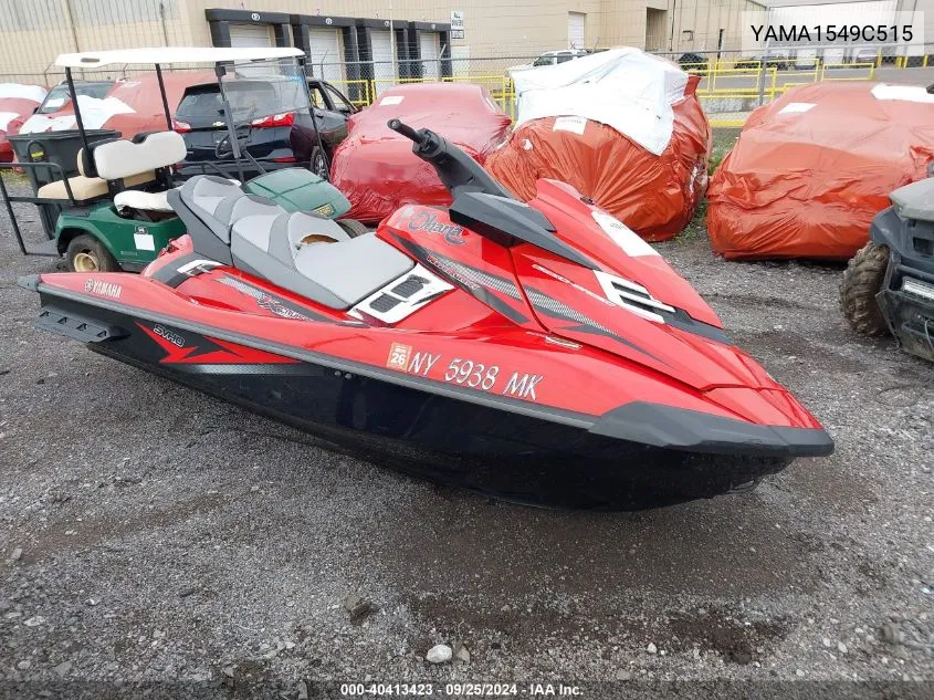 2015 Yamaha Fx-Cruiser Sho VIN: YAMA1549C515 Lot: 40413423