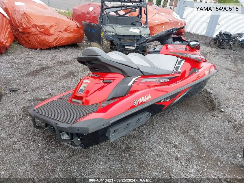 2015 Yamaha Fx-Cruiser Sho VIN: YAMA1549C515 Lot: 40413423