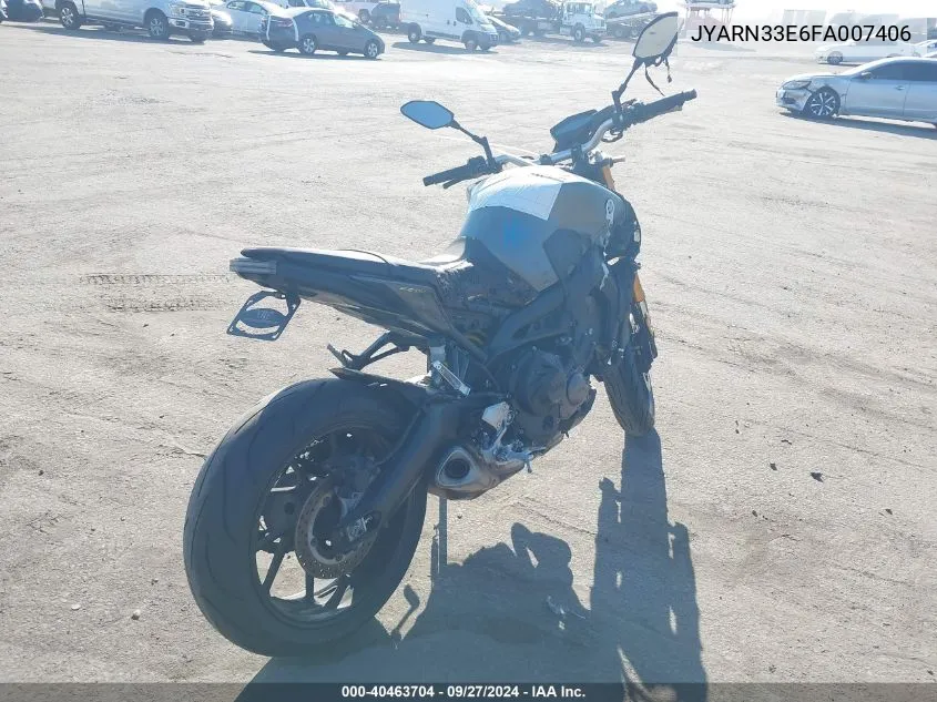 JYARN33E6FA007406 2015 Yamaha Fz09