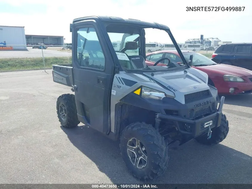 2015 Polaris Ranger 570 Eps Full-Size VIN: 3NSRTE572FG499887 Lot: 40473650