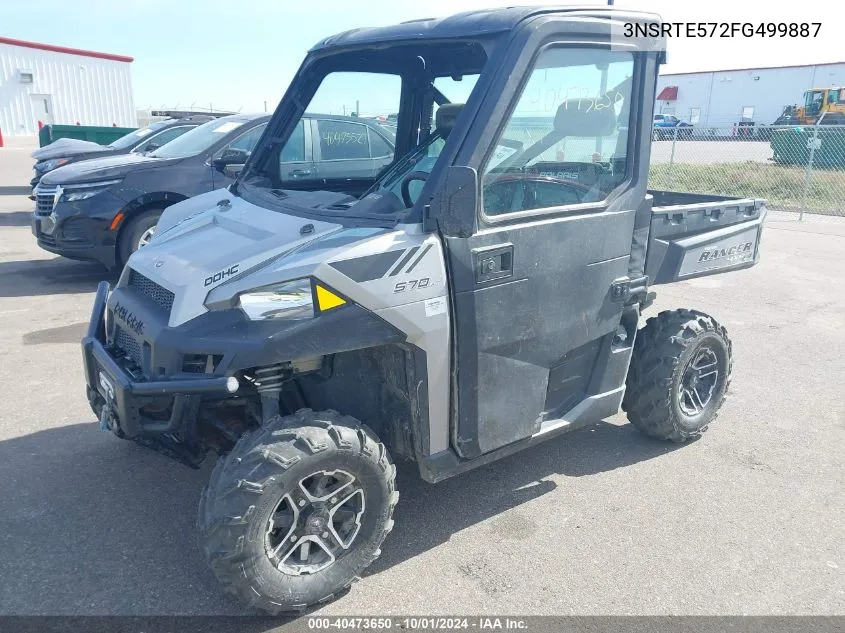 2015 Polaris Ranger 570 Eps Full-Size VIN: 3NSRTE572FG499887 Lot: 40473650