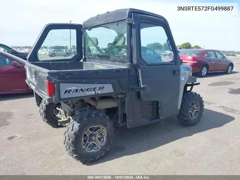 2015 Polaris Ranger 570 Eps Full-Size VIN: 3NSRTE572FG499887 Lot: 40473650