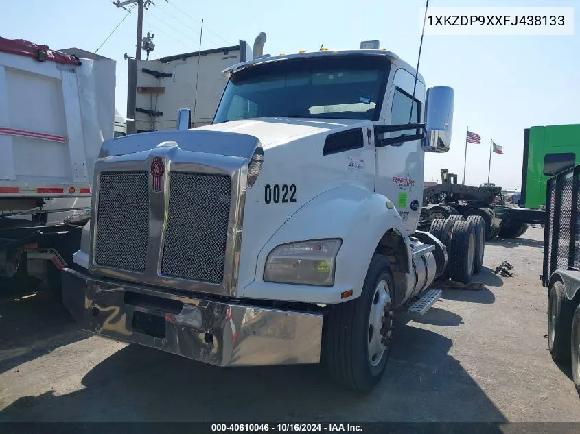 1XKZDP9XXFJ438133 2015 Kenworth Construction T880