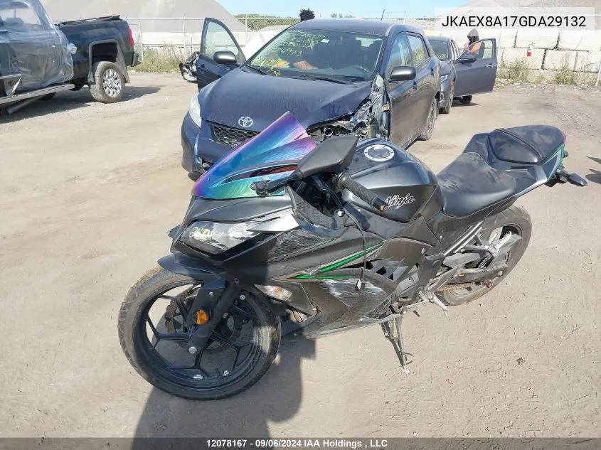 2016 Kawasaki Ex300 A VIN: JKAEX8A17GDA29132 Lot: 12078167